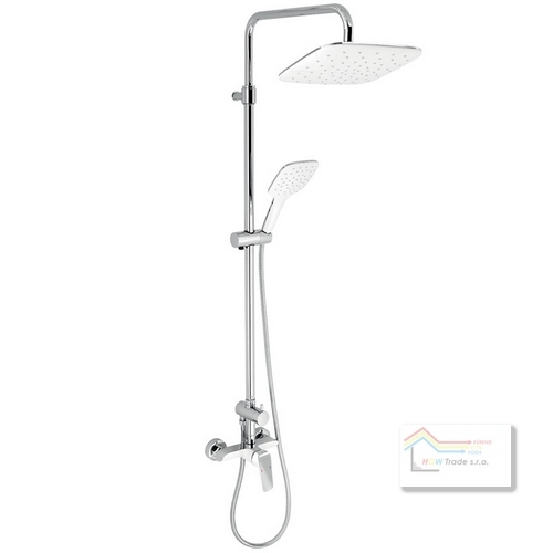 Sprchová súprava + sprch. batéria s horným vývodom,38062